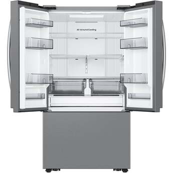 Samsung 36 Inch Freestanding 3-Door French Door Refrigerator with 32 cu. ft. Total Capacity, Power Cool & Power Freeze, Auto Ice Maker, AI Energy Mode, Wi-Fi, ADA Compliant, and Energy Star Rated: Fingerprint Resistant Stainless Steel — thumbnail 21