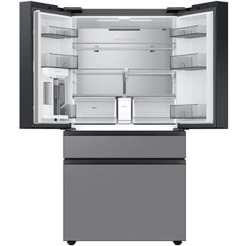Samsung 36 Inch Counter-Depth Smart 4-Door French Door Refrigerator with 23 cu. ft. Total Capacity, Beverage Center™, FlexZone™ Drawer, Door Alarm, Twin Cooling Plus™, Wi-Fi, Ice Maker, ADA-Compliant, and ENERGY STAR® Certified: Stainless Steel — thumbnail 7