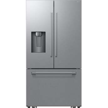 Samsung 36 Inch Counter Depth 3-Door French Door Refrigerator with 24 cu. ft. Total Capacity, Power Cool & Power Freeze, Three Ice Types, Sphere Ice?, AI Precise Cooling, Wi-Fi, ADA Compliant, and Energy Star Rated: Fingerprint Resistant Stainless Steel — thumbnail 13