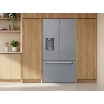 Samsung 36 Inch Counter Depth 3-Door French Door Refrigerator with 24 cu. ft. Total Capacity, Power Cool & Power Freeze, Three Ice Types, Sphere Ice?, AI Precise Cooling, Wi-Fi, ADA Compliant, and Energy Star Rated: Fingerprint Resistant Stainless Steel — thumbnail 7