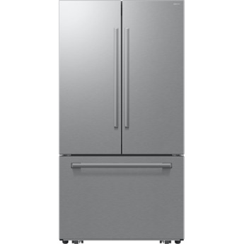 Samsung 36 Inch Counter Depth 3-Door French Door Refrigerator with 25 cu. ft. Total Capacity, Power Cool & Power Freeze, In-Door Tall Water Dispenser, AI Precise Cooling, Wi-Fi, ADA Compliant, and Energy Star Rated: Fingerprint Resistant Stainless Steel