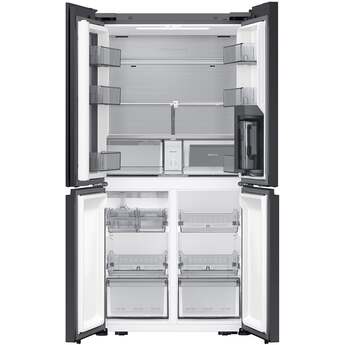 Samsung 36 Inch 22 Cu. Ft. 4-Door French Door Refrigerator With Dual Ice Maker, Sphere Ice, Auto Open Door, Food Showcase Door, Autofill Water Pitcher And Energy Star Rated: White Glass — thumbnail 10