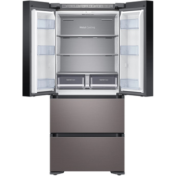 Samsung RQ48T9432T1 32 Inch French Door Refrigerator, in Platinum Bronze — thumbnail 14