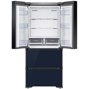 Samsung RQ48T94B277 32 Inch French Door Refrigerator, in White and Navy Glass — thumbnail 10