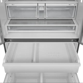 Thor 36 Inch 28.9 Cu. Ft. Capacity French Door Refrigerator With External Dispenser And Dual Ice Maker: Stainless Steel — thumbnail 6