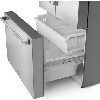Thor 36 Inch 28.9 Cu. Ft. Capacity French Door Refrigerator With External Dispenser And Dual Ice Maker: Stainless Steel — thumbnail 8