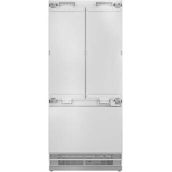 Thor 36 Inch Built-In French Door Refrigerator with 19.6 cu. ft. Total Capacity, Interior Water Dispenser, Ice Maker, LED Interior Lighting, Digital Display, and Soft-close Drawers and Sabbath Mode: Panel Ready