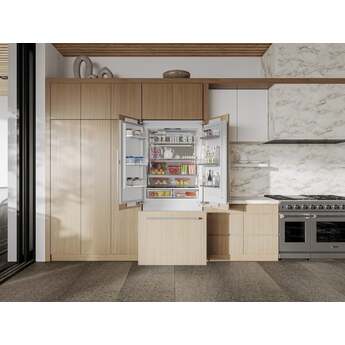 Thor XRF3619BFPSS X Series 36 Inch Built-In Bottom Freezer Refrigerator: Stainless — thumbnail 3