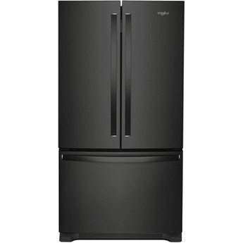 Whirlpool 36" 25.2 cu. ft. Black French Door Refrigerator - Energy Star