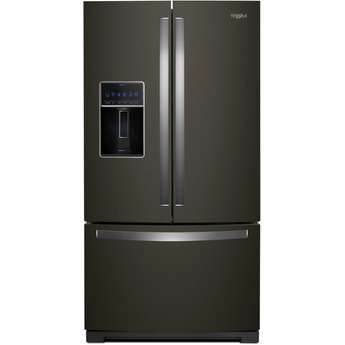 Whirlpool 36" 27 cu. ft. Fingerprint Resistant Black Stainless French Door Refrigerator - Energy Star