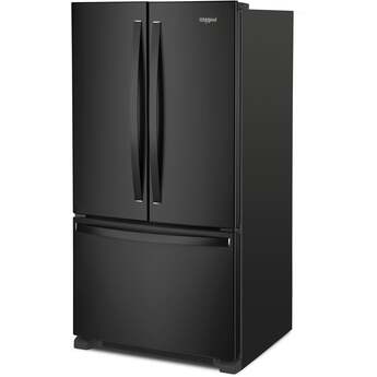 Whirlpool 36 Inch, 20 Cu. Ft., Counter-Depth, French Door Bottom Mount Refrigerator: Black — thumbnail 14