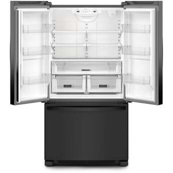 Whirlpool 36 Inch, 20 Cu. Ft., Counter-Depth, French Door Bottom Mount Refrigerator: Black — thumbnail 34