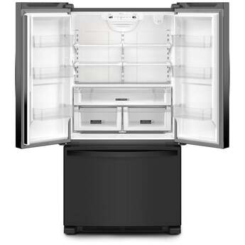 Whirlpool 36 Inch, 20 Cu. Ft., Counter-Depth, French Door Bottom Mount Refrigerator: Black — thumbnail 40