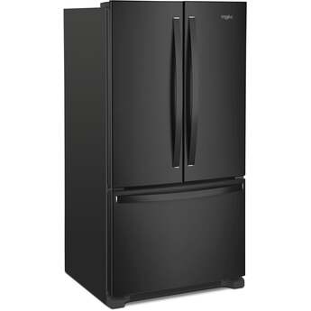 Whirlpool 36 Inch, 20 Cu. Ft., Counter-Depth, French Door Bottom Mount Refrigerator: Black — thumbnail 50
