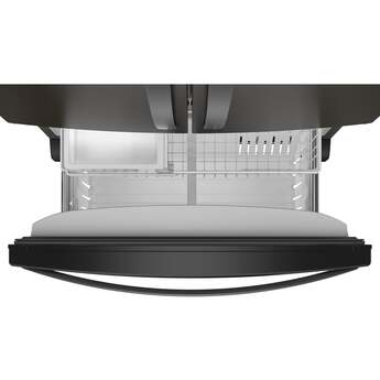 Whirlpool 36 Inch, 20 Cu. Ft., Counter-Depth, French Door Bottom Mount Refrigerator: Black Stainless Steel — thumbnail 20