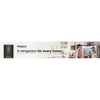 Whirlpool 36 Inch, 20 Cu. Ft., Counter-Depth, French Door Bottom Mount Refrigerator: Black Stainless Steel — thumbnail 22