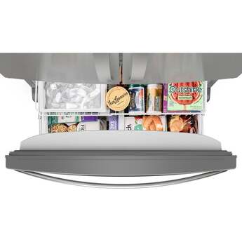 Whirlpool 36 Inch, 20 Cu. Ft., Counter-Depth, French Door Bottom Mount Refrigerator: Stainless Steel — thumbnail 12