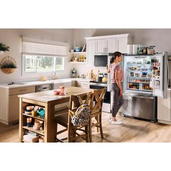 Whirlpool 36 Inch, 20 Cu. Ft., Counter-Depth, French Door Bottom Mount Refrigerator: Stainless Steel — thumbnail 22