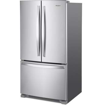 Whirlpool 36 Inch, 20 Cu. Ft., Counter-Depth, French Door Bottom Mount Refrigerator: Stainless Steel — thumbnail 23