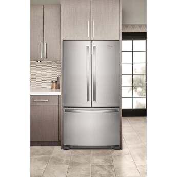 Whirlpool 36 Inch, 20 Cu. Ft., Counter-Depth, French Door Bottom Mount Refrigerator: Stainless Steel — thumbnail 45