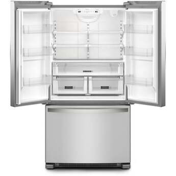 Whirlpool 36 Inch, 20 Cu. Ft., Counter-Depth, French Door Bottom Mount Refrigerator: Stainless Steel — thumbnail 8