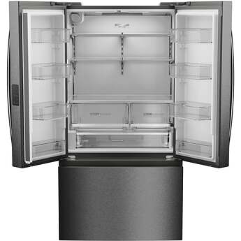 Whirlpool 36" French Door Refrigerator: Fingerprint-Resistant Black Stainless Steel — thumbnail 6