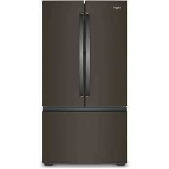 Whirlpool 36" French Door Refrigerator: Fingerprint-Resistant Black Stainless Steel — thumbnail 7