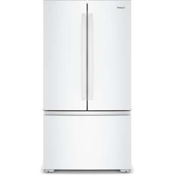 Whirlpool 36" French Door Refrigerator: White