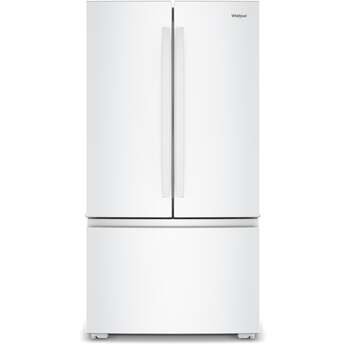 Whirlpool 36" French Door Refrigerator: White — thumbnail 4