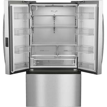 Whirlpool 36" French Door Refrigerator: Fingerprint-Resistant Stainless Steel — thumbnail 4