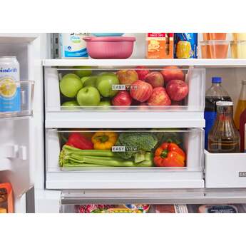 Whirlpool 36" French Door Refrigerator: Fingerprint-Resistant Black Stainless Steel — thumbnail 16