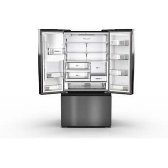 Whirlpool 36" French Door Refrigerator: Fingerprint-Resistant Black Stainless Steel — thumbnail 17