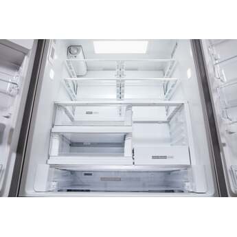 Whirlpool 36" French Door Refrigerator: Fingerprint-Resistant Black Stainless Steel — thumbnail 5