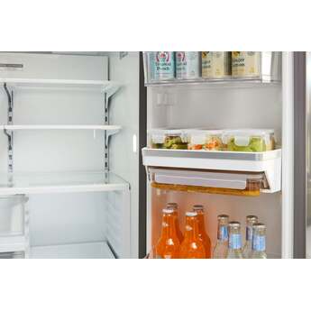 Whirlpool 36" French Door Refrigerator: Fingerprint-Resistant Black Stainless Steel — thumbnail 8