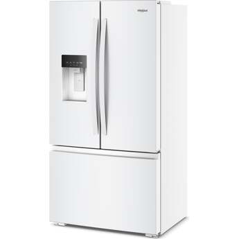 Whirlpool 36" French Door Refrigerator: White — thumbnail 3