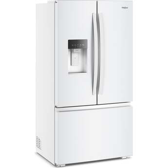 Whirlpool 36" French Door Refrigerator: White — thumbnail 9