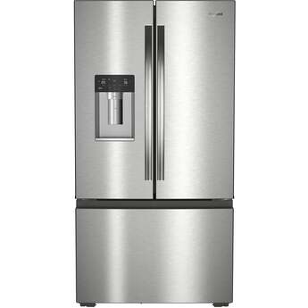 Whirlpool 36" French Door Refrigerator: Fingerprint-Resistant Stainless Steel