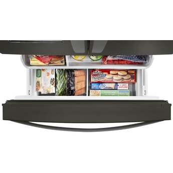 Whirlpool 36-inch Wide Counter Depth French Door Refrigerator: Fingerprint-Resistant Black Stainless Steel — thumbnail 10