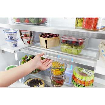 Whirlpool 36-inch Wide Counter Depth French Door Refrigerator: Fingerprint-Resistant Black Stainless Steel — thumbnail 17