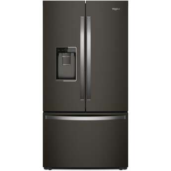 Whirlpool 36-inch Wide Counter Depth French Door Refrigerator: Fingerprint-Resistant Black Stainless Steel — thumbnail 18
