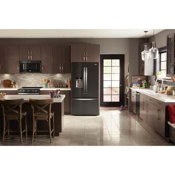 Whirlpool 36-inch Wide Counter Depth French Door Refrigerator: Fingerprint-Resistant Black Stainless Steel — thumbnail 21
