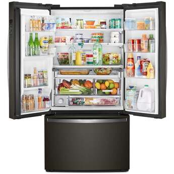 Whirlpool 36-inch Wide Counter Depth French Door Refrigerator: Fingerprint-Resistant Black Stainless Steel — thumbnail 23