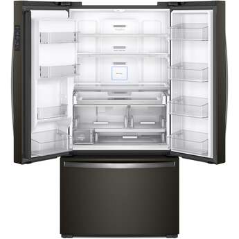 Whirlpool 36-inch Wide Counter Depth French Door Refrigerator: Fingerprint-Resistant Black Stainless Steel — thumbnail 24