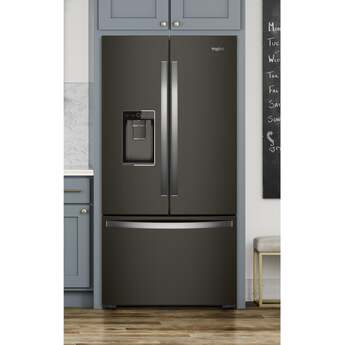 Whirlpool 36-inch Wide Counter Depth French Door Refrigerator: Fingerprint-Resistant Black Stainless Steel — thumbnail 31