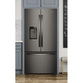 Whirlpool 36-inch Wide Counter Depth French Door Refrigerator: Fingerprint-Resistant Black Stainless Steel — thumbnail 38