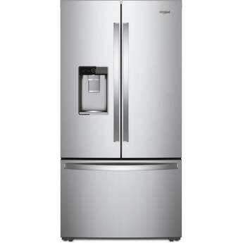 Whirlpool 36-inch Wide Counter Depth French Door Refrigerator: Fingerprint-Resistant Stainless Steel — thumbnail 3