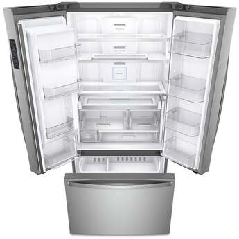 Whirlpool 36-inch Wide Counter Depth French Door Refrigerator: Fingerprint-Resistant Stainless Steel — thumbnail 4