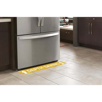 Whirlpool 36-inch Wide Counter Depth French Door Refrigerator: Fingerprint-Resistant Stainless Steel — thumbnail 7