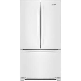 Whirlpool 36 Inch, 25.2 Cu. Ft., Full-Depth, French Door Bottom Mount Refrigerator: White — thumbnail 28