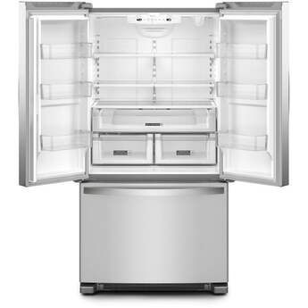 Whirlpool 36 Inch, 25.2 Cu. Ft., Full-Depth, French Door Bottom Mount Refrigerator: Stainless Steel — thumbnail 21